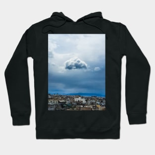 Lonely Cloud over Athens Hoodie